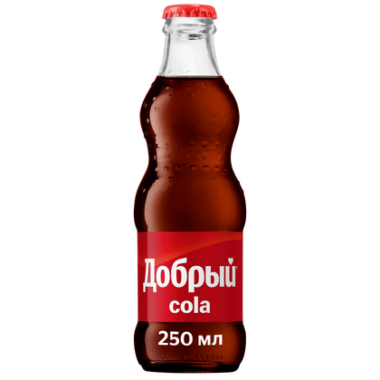 Добрый кола стекло