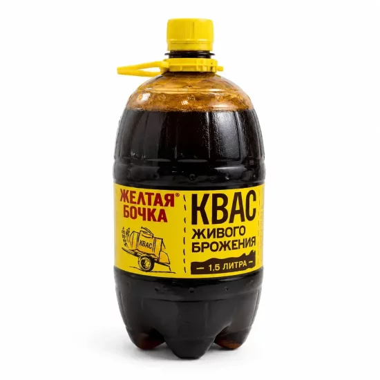 Квас Желтая Бочка 1,5 л