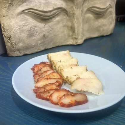 Курдюк зеленый нарезка