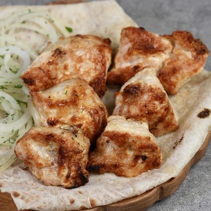 Куриная грудка на мангале