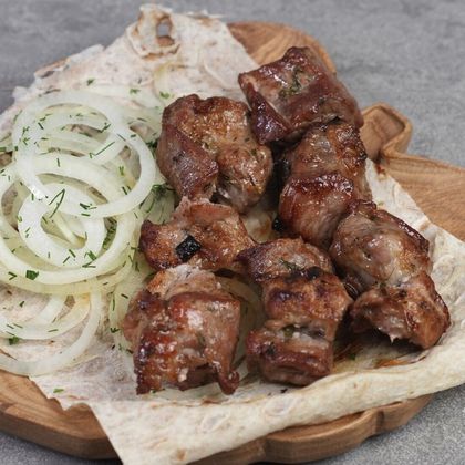 Шашлык из свиной шеи