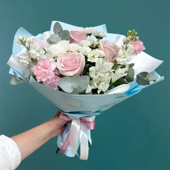 Букет цветов "Акварель"
