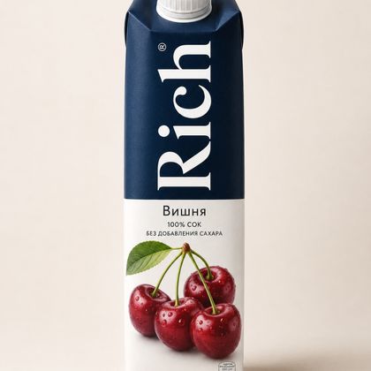 Сок RICH вишня 1.0