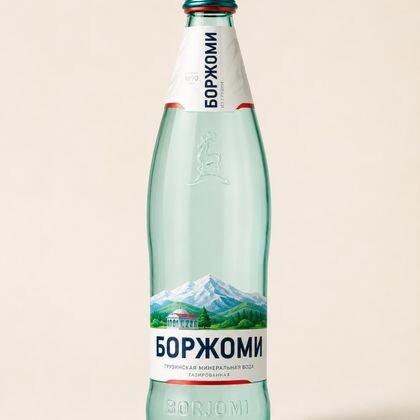 Боржоми, природная минеральная газированная 0.5 Пр-во Грузия