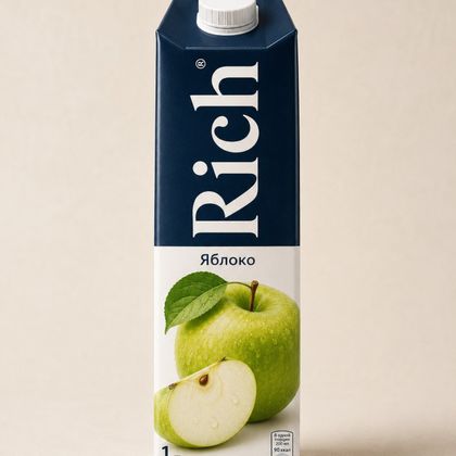 Сок RICH яблоко 1.0