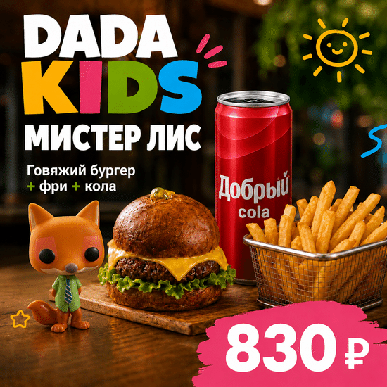 Дада kids Мистер Лис