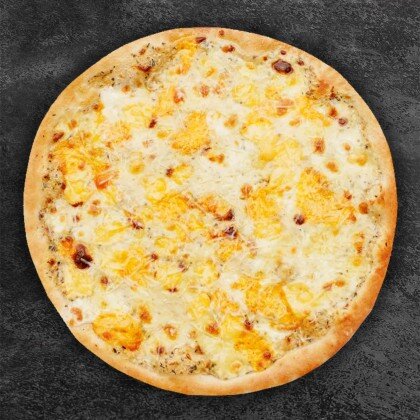 Пицца сырный цыпленок