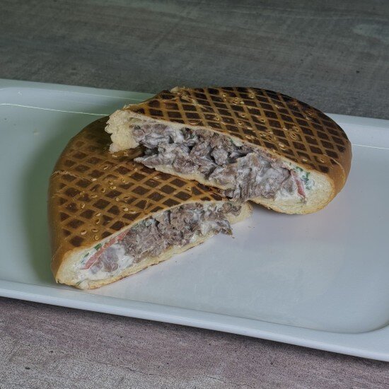 Шаурма в булочке