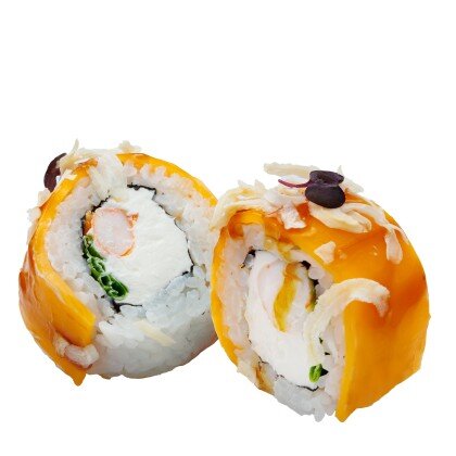 С креветкой с сыром чеддер