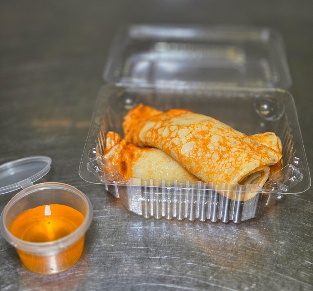 Блины с медом