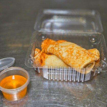 Блины с медом