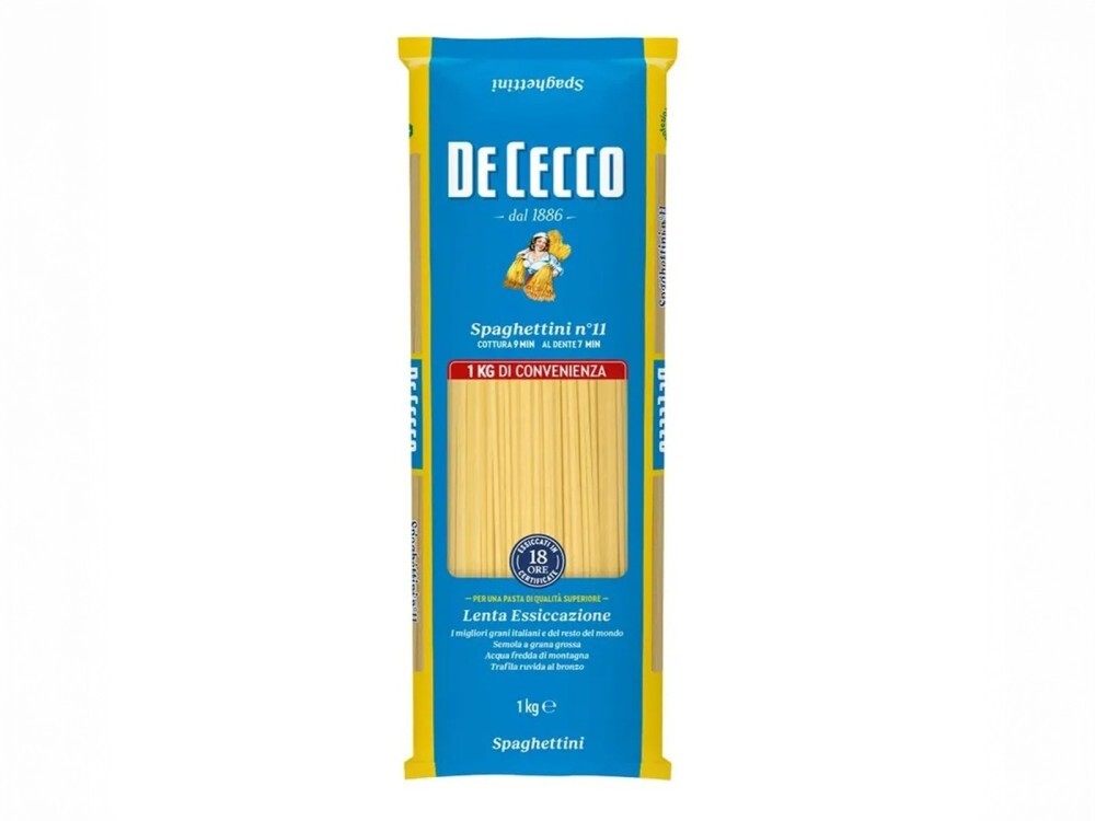 Паста De Cecco №11 Спагеттини, 1 кг