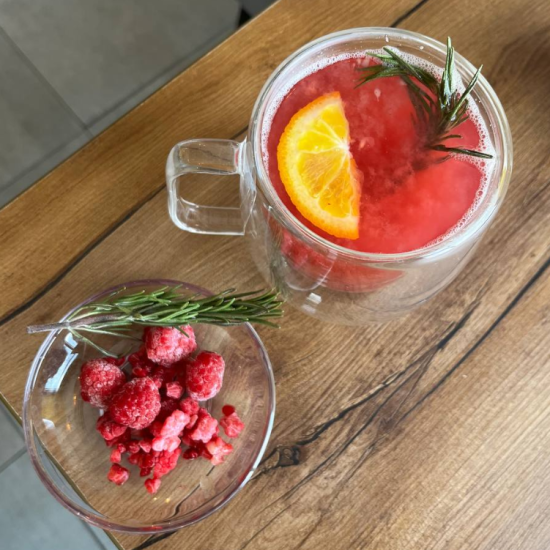 Малина-розмарин (стакан)