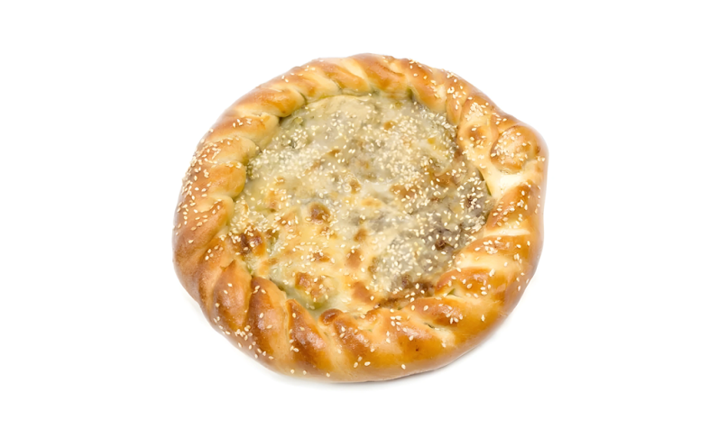 Пирог с курицей и грибами