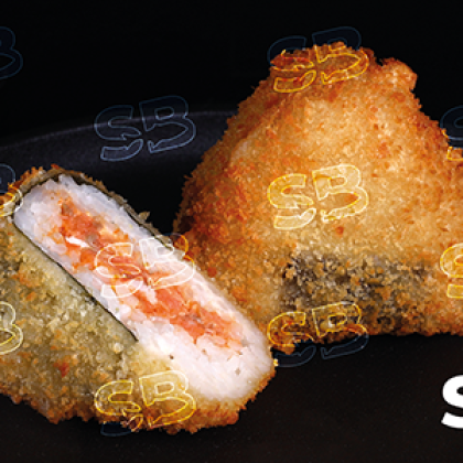 Темпура онигири лосось