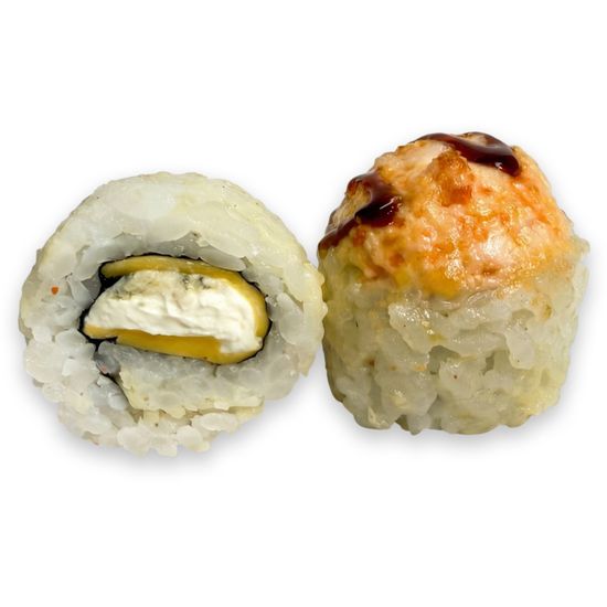 Ролл Эбикрем запеченный