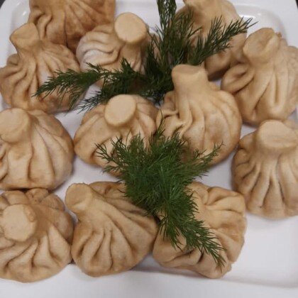 Хинкали жаренные