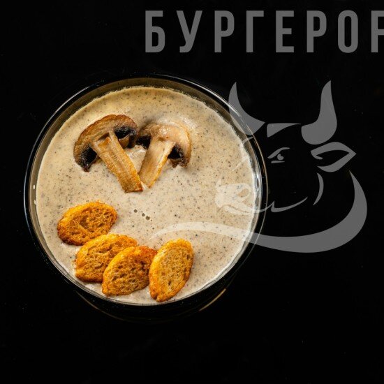 Суп-крем грибной