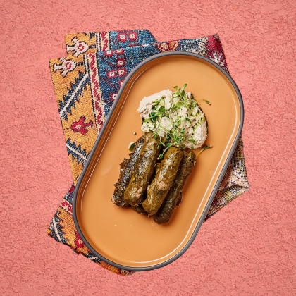 Классическая долма с грибным
муссом