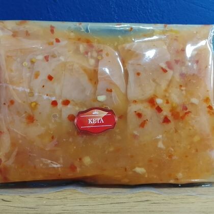 Шашлык из филе Кеты в тайском маринаде, кг