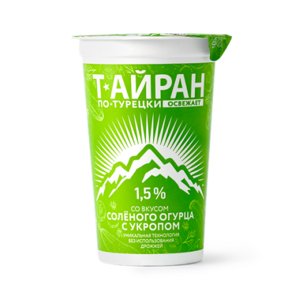 АЙРАН ПО-ТУРЕЦКИ со вкусом соленого огурца с укропом