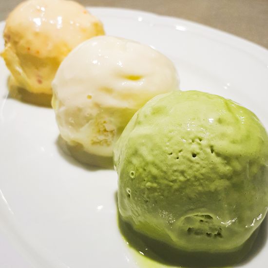 Мороженое ванильное / манго-чили / матча