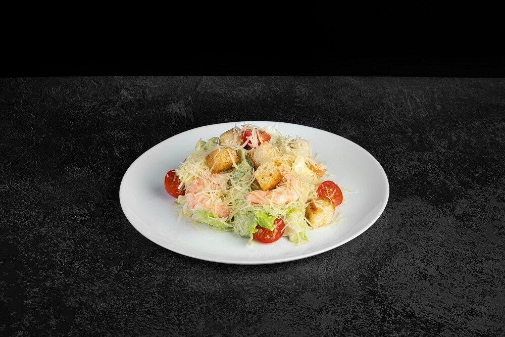 Цезарь с креветками
