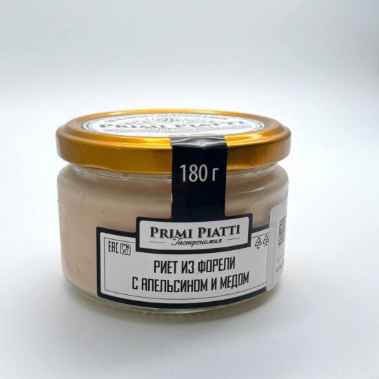 Риет из Форели с апельсином и медом 180гр. "Primi Piatti"