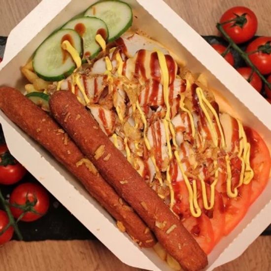 Куш с сосисками