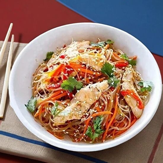 Фунчоза с курицей