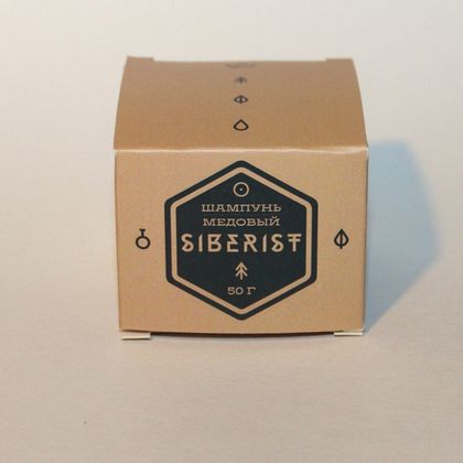 Твердый шампунь "Сиберист медовый " 50 г