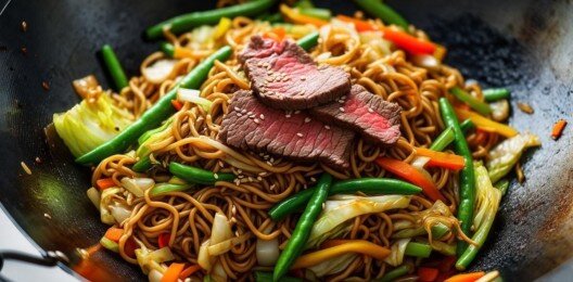 Вок-лапша с двойной говядиной MAX