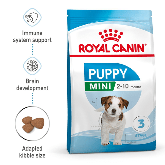 ROYAL CANIN Мини Паппи сухой корм для щенков мелких пород до 10 месяцев, 0,8 кг