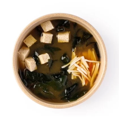 Мисо суп с крабом