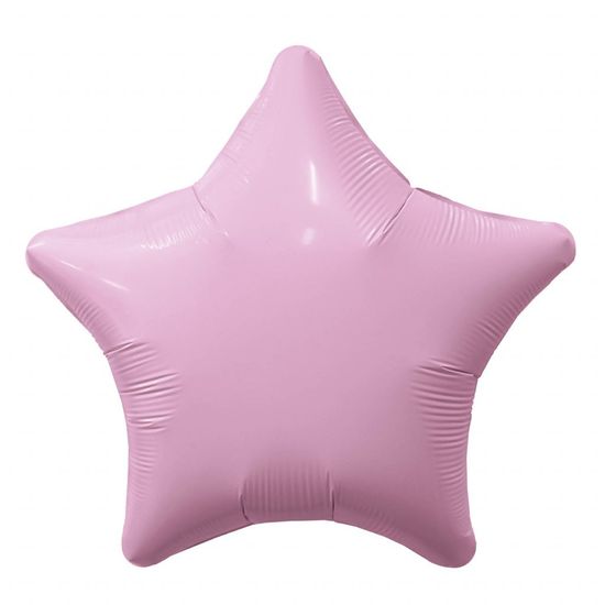 45 см, Звезда, Мистик, Розовый фламинго, Сатин