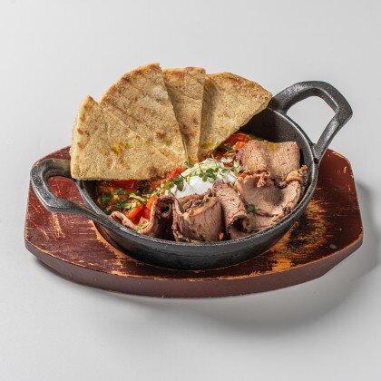 Шакшука с брискетом