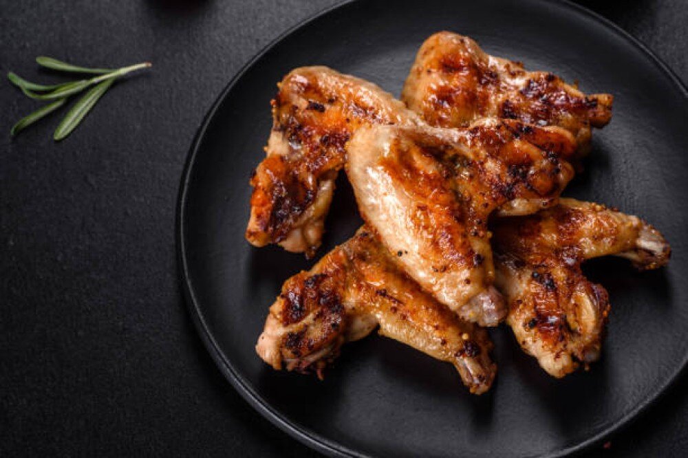 Крылья куриные на мангале