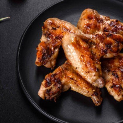 Крылья куриные на мангале