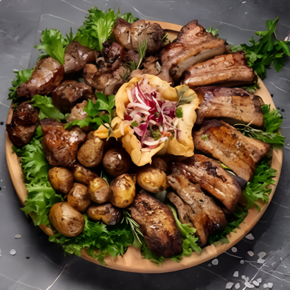 №5 Шашлычный сет из свинины Medium