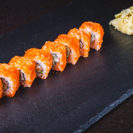 Ролл «Калифорния с креветкой»