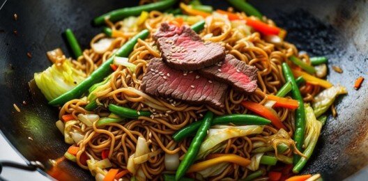 Лапша Удон с говядиной MAX