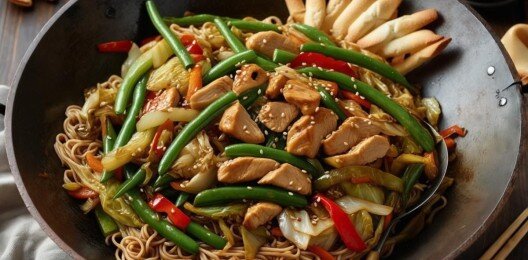 Вок-лапша с двойной курицей Стандарт