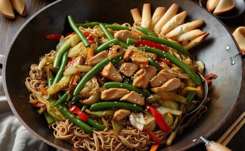 Вок-лапша с двойной курицей Стандарт