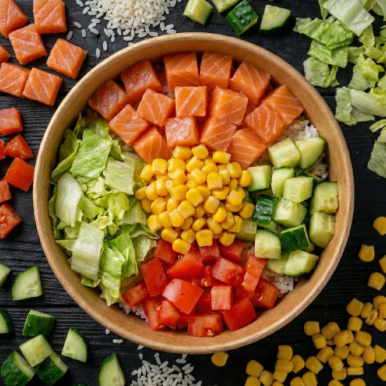 Поке с Лососем