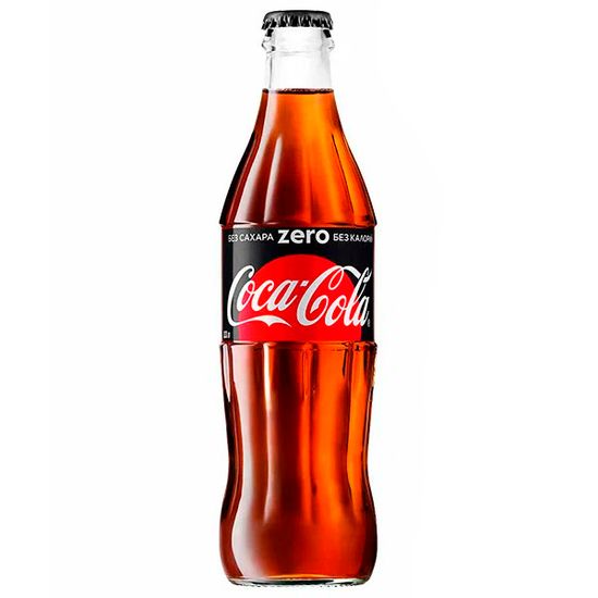 Coca Cola zero стекло
