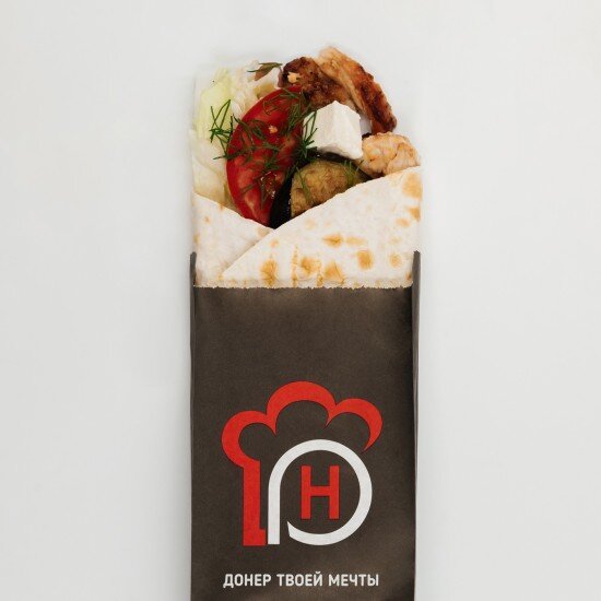 Донер «Пряный баклажан»