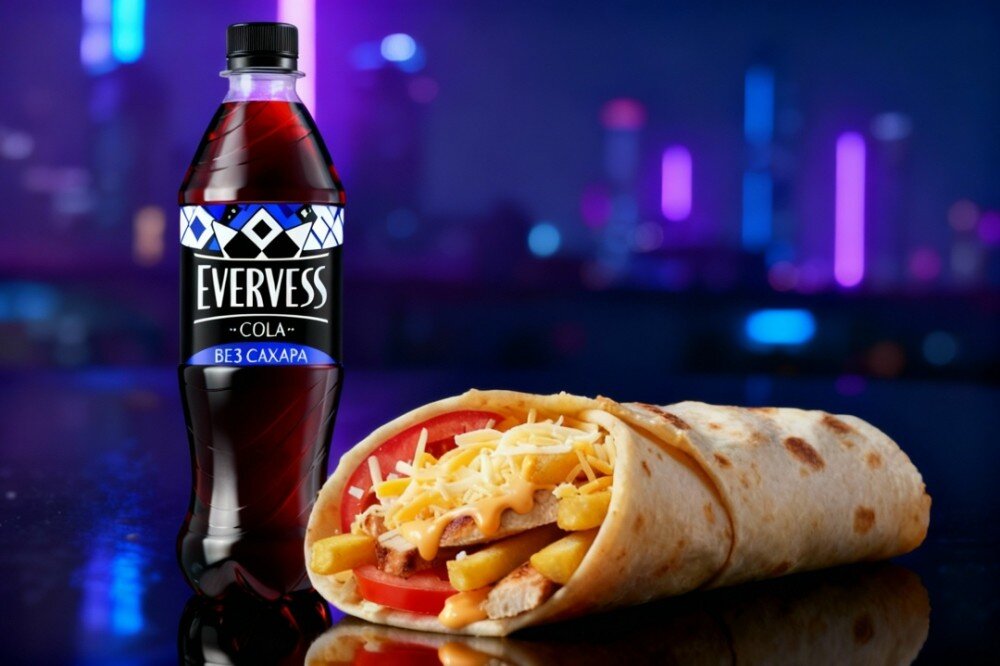 Комбо Сырная Шаурма + Cola