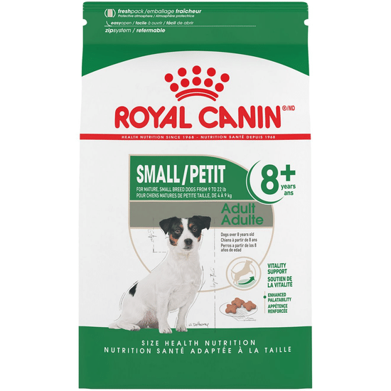 ROYAL CANIN Мини Эдалт 8+ сухой корм для собак мелких пород старше 8 лет, 4 кг за 1 кг