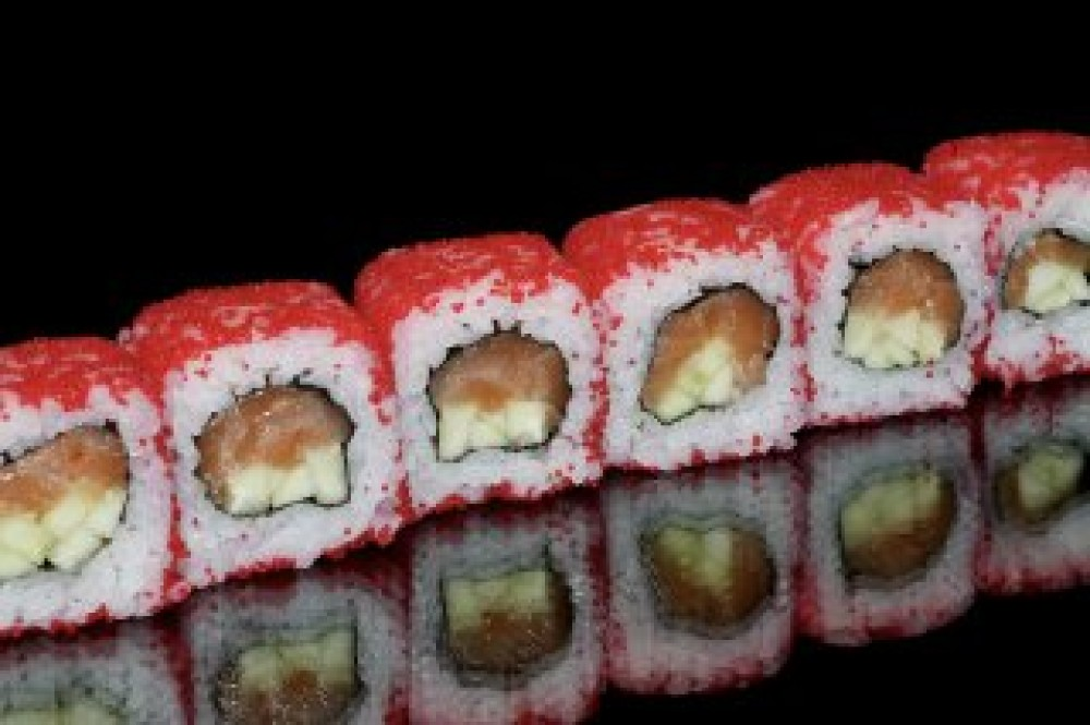 Калифорния с лососем