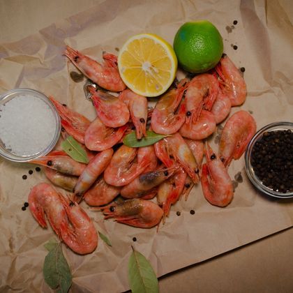 Креветки жареные